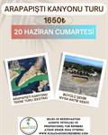 ARAPAPIŞTI KANYONU TURU