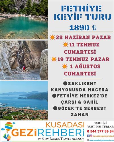 FETHİYE KEYİF TURU