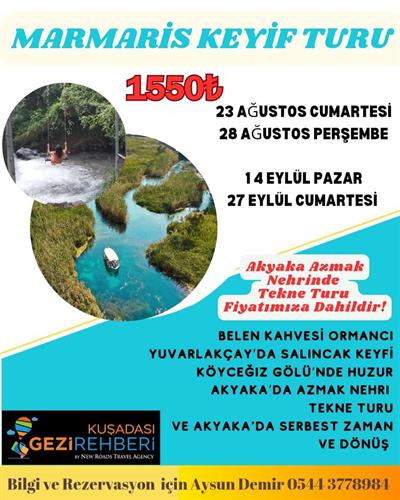 MARMARİS KEYİF TURU