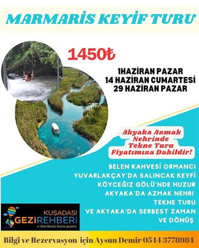 MARMARİS KEYİF TURU
