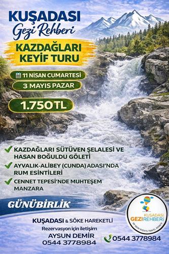 KAZDAĞLARI KEYİF TURU