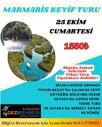 MARMARİS KEYİF TURU