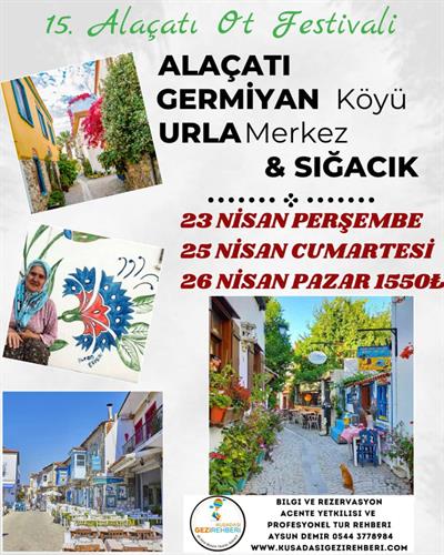 ALAÇATI OT FESTİVALİ TURU 
