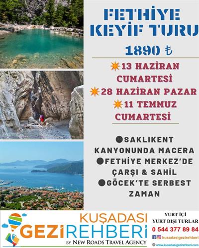 FETHİYE KEYİF TURU