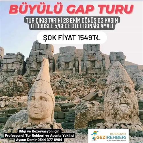GAP TURU-OTOBÜS İLE 1549TL-6 GÜN/7GECE