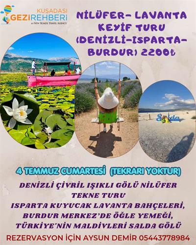 NİLÜFER-LAVANTA KEYİF TURU