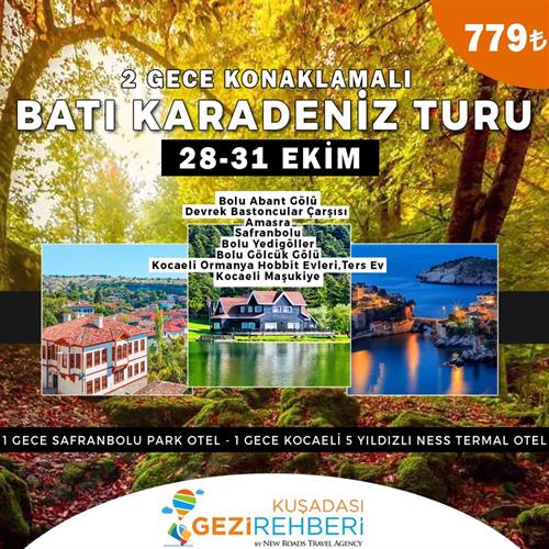 Bolu Abant Gölü-Devrek Bastoncular Çarşısı-Amasra-Safranbolu-Bolu Yedigöller-Bolu Gölcük Gölü-Kocaeli Ormanya Hobbit Evleri,Ters Ev-Kocaeli Maşukiye
