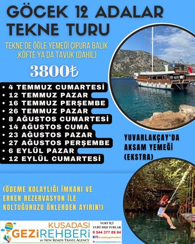 GÖCEK TEKNE TURU