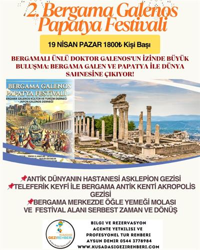 Bergama Galenos Papatya Festivali Turu